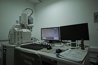 Hitachi SEM + electron beam exposure machine